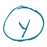 graphic of the letter y to represent YouTube